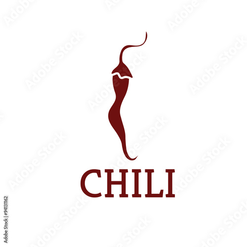hot chili pepper vector design template