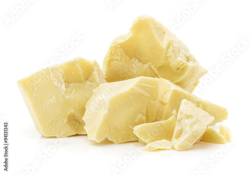 pieces of cocoa butter