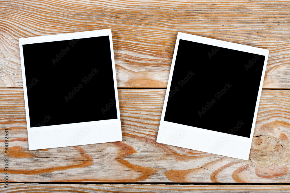 Fototapeta premium Black instant photo