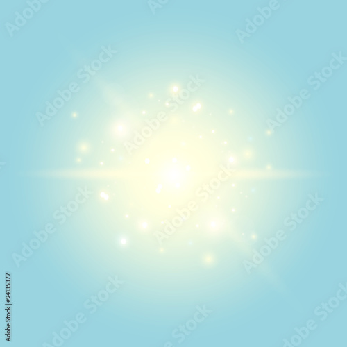 Sun shine