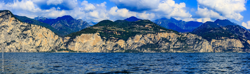 Lake Garda (Lago di Garda),Italy, panorama