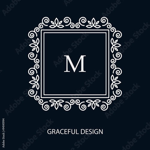 Decorative monogram