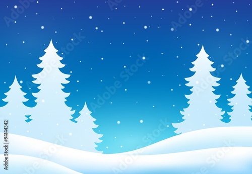 Winter theme background 8