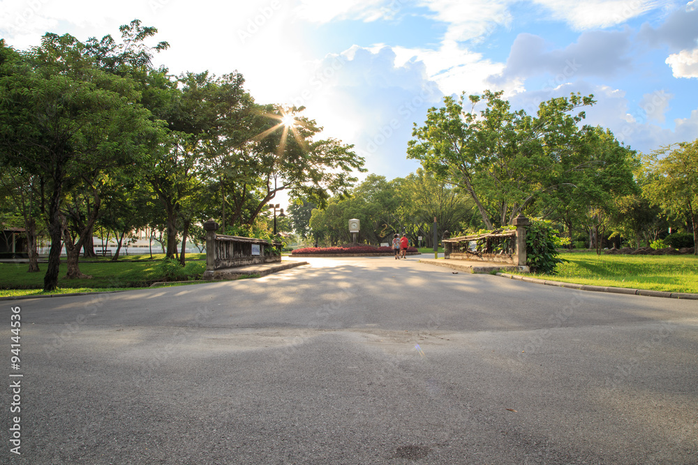 View of Suan Luang Rama 9 public park