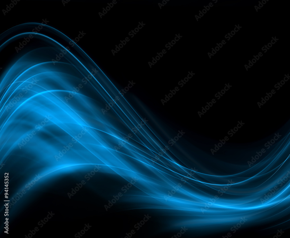 Obraz premium Abstract blue background