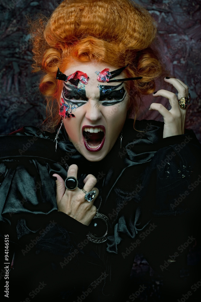 Gothic witch. Dark woman.Halloween picture. Gothic witch. Dark woman.Halloween picture.