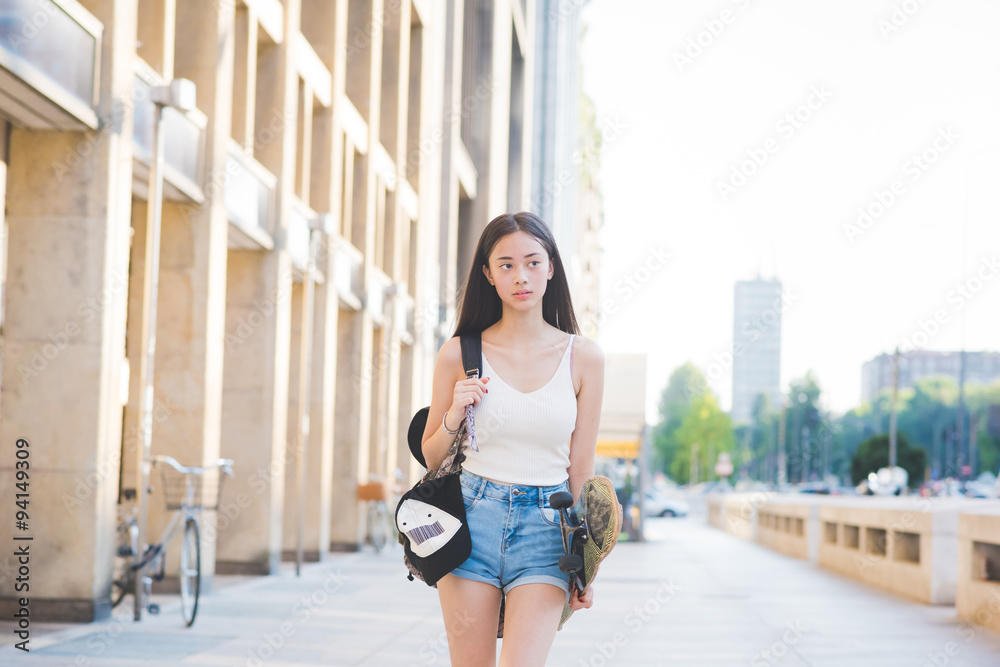Young beautiful asiatic woman Young beautiful asiatic woman