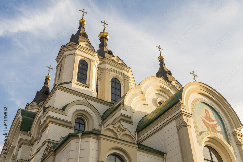 Obraz premium Cathedral in Zaporizhia, Ukraine