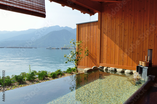 海沿いの温泉露天風呂