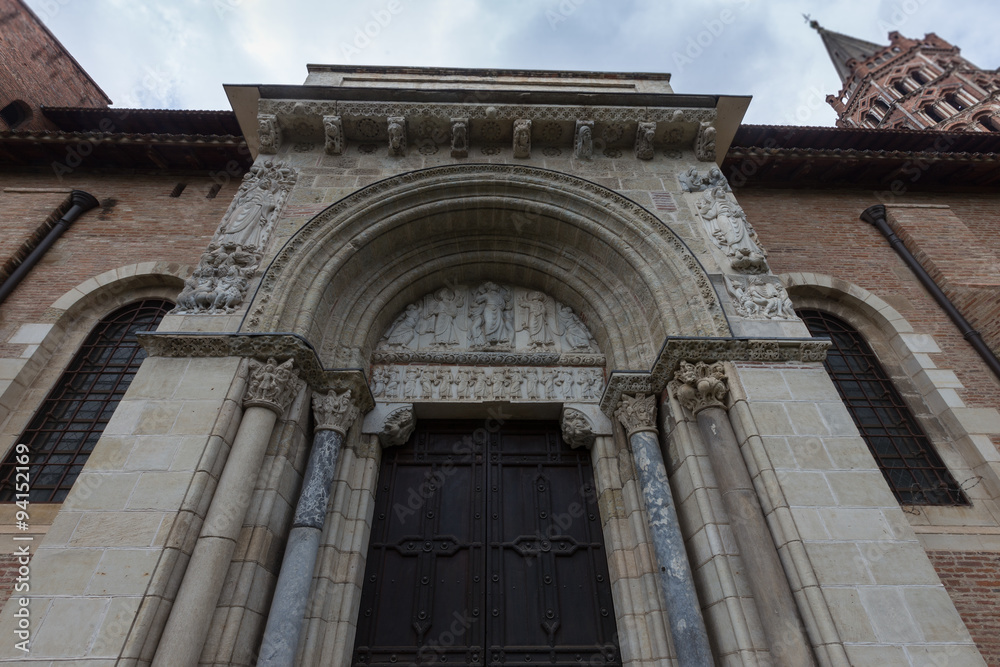 Basilique Saint Sernin in Toulouse a World Heritage Site on the Camino de Santiago