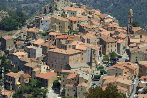 Corse, village de Speloncato en Balagne photo