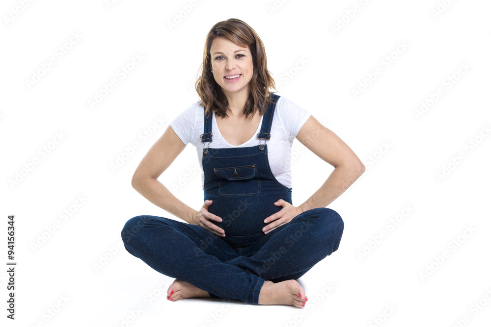 beautiful Portrait of young pregnant woman beautiful Portrait of young pregnant woman