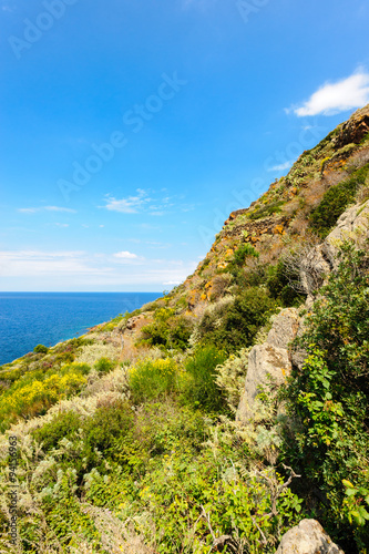 Filicudi, Aeolian islands, Sicily, Italy.