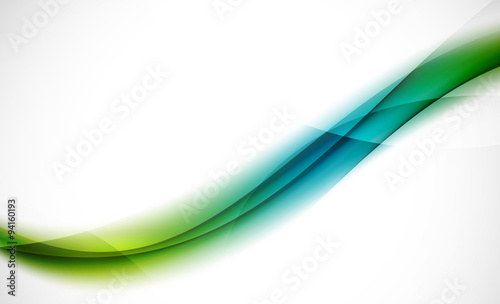 Colorful wave line, abstract background with light and shadow