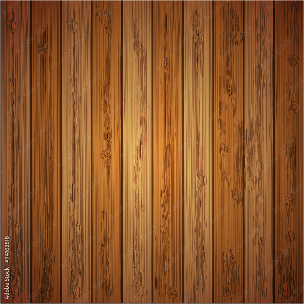 Fototapeta premium Vector modern wooden board texture.