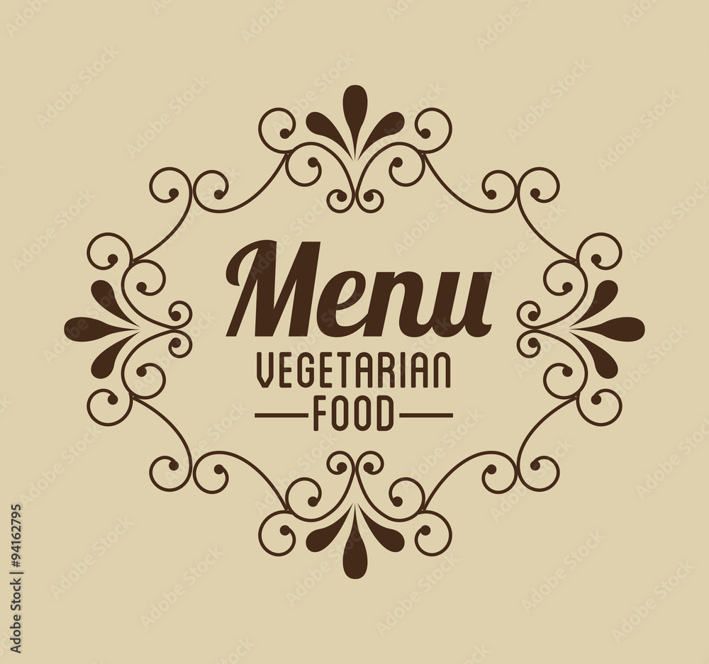vegetarian food menu 