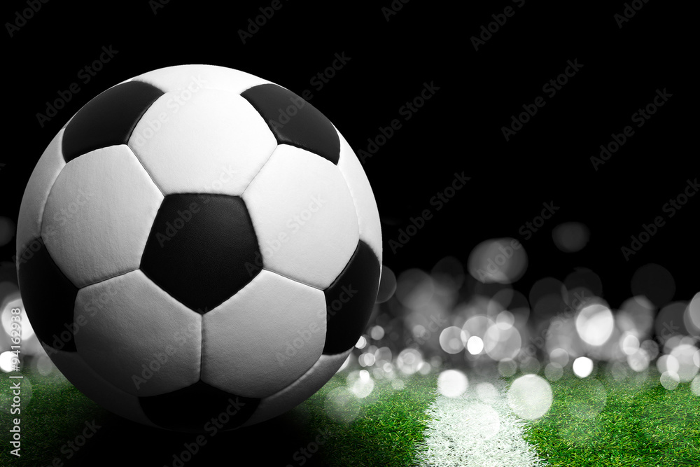 Naklejka premium Soccer ball