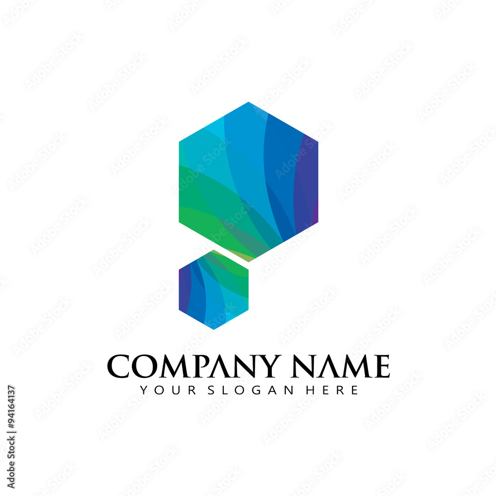 initial P classic Modern vector logo icon initial P classic Modern vector logo icon