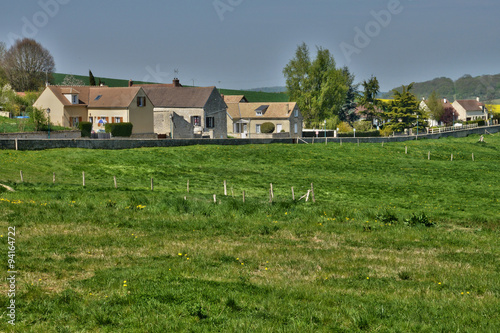 France, the picturesque village of Buhy photo