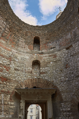 Photography rome wall Croatia Split Diocletian's Palace