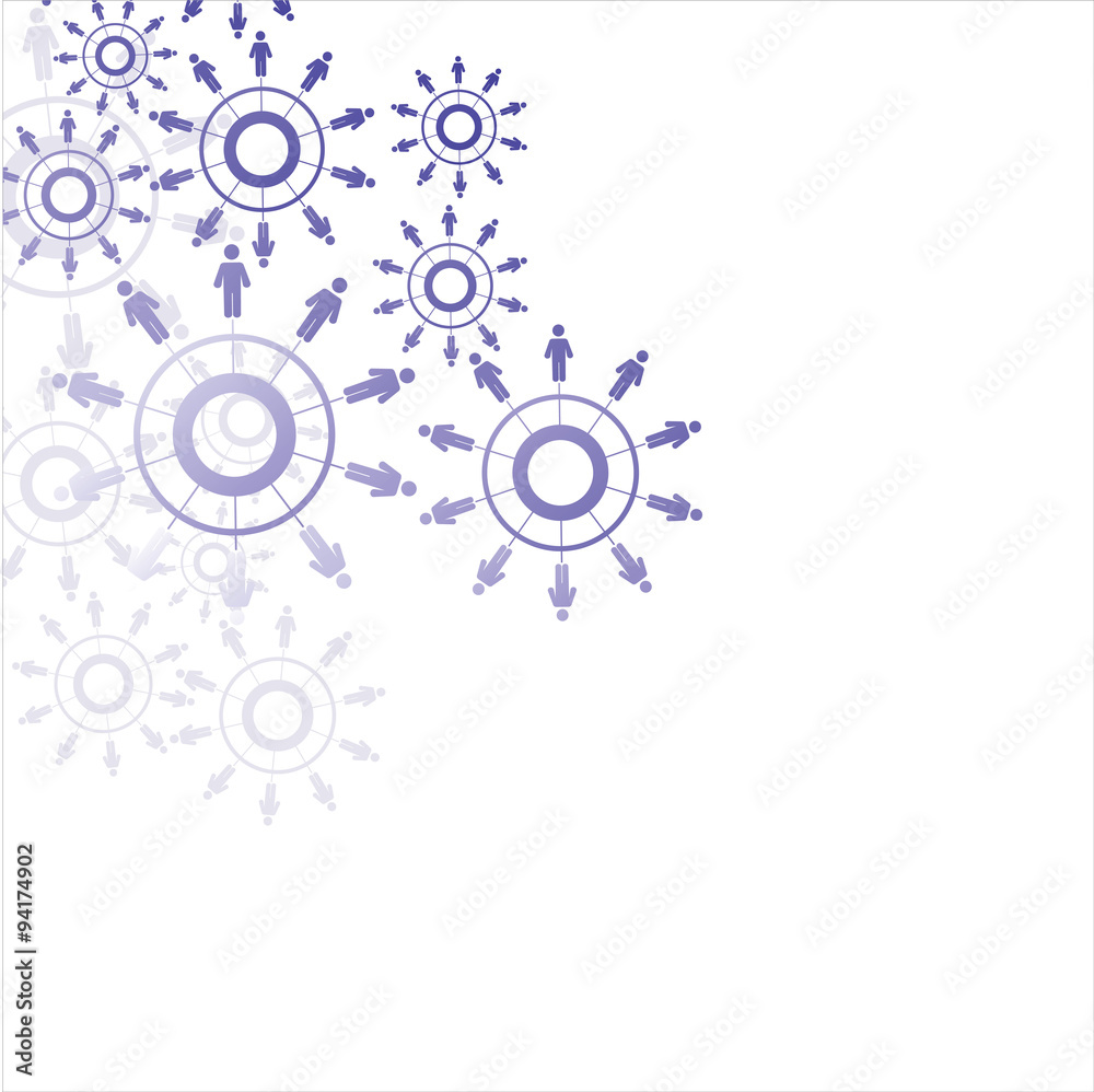 Abstract human interaction 