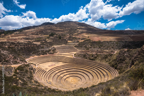 Moray, an archaeological site near Cusco, Peru © javarman