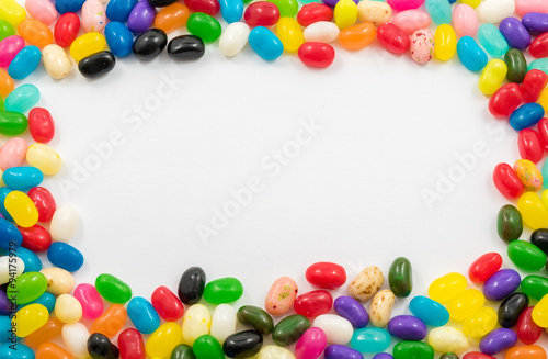 Assorted Jelly Beans border