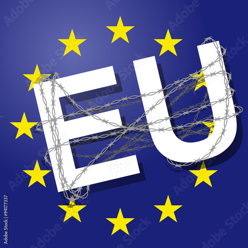 Grenzzaun in Europa