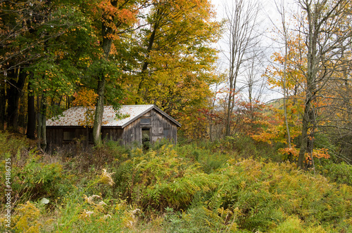 Fall Cabin © World Travel Photos