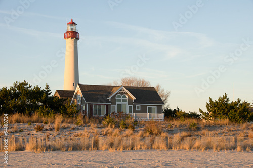 Lighthouse in Sand Dunes