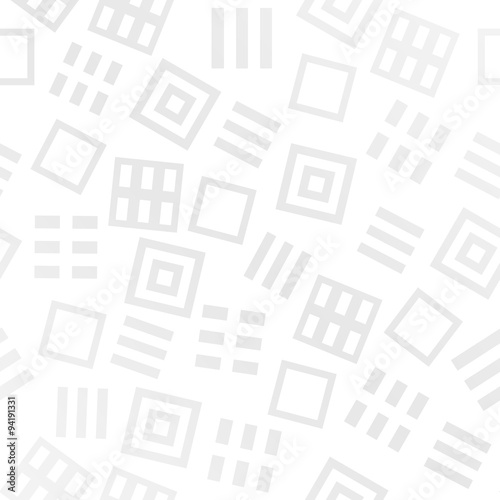 White Abstract Squares Background 