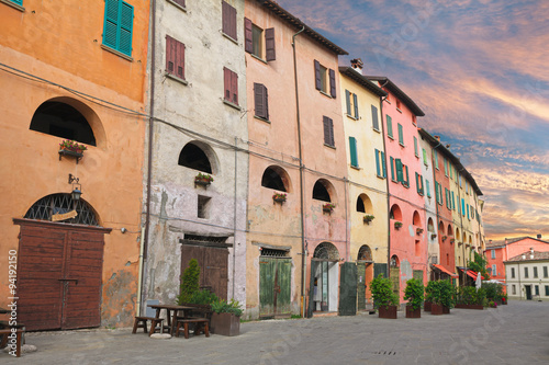 old town of Brisighella, Ravenna, Italy © ermess