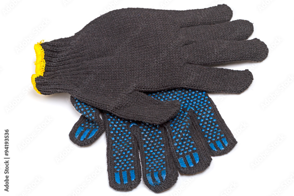 Pair of work gloves Pair of work gloves