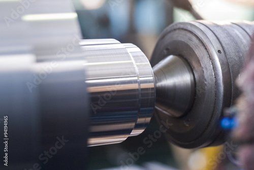 Obraz na płótnie Turning lathe machine w salonie