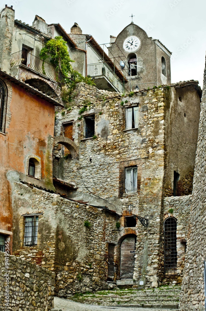 Borgo Medievale Nazzano Romano, Roma, Italia