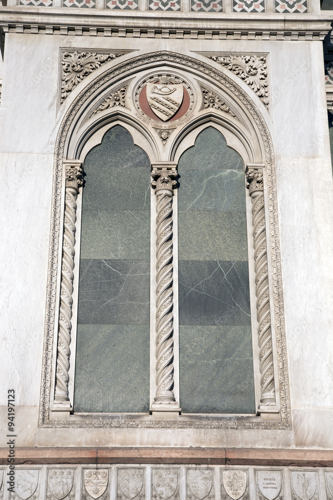 Doumo Cathedral Church Facade, Florence