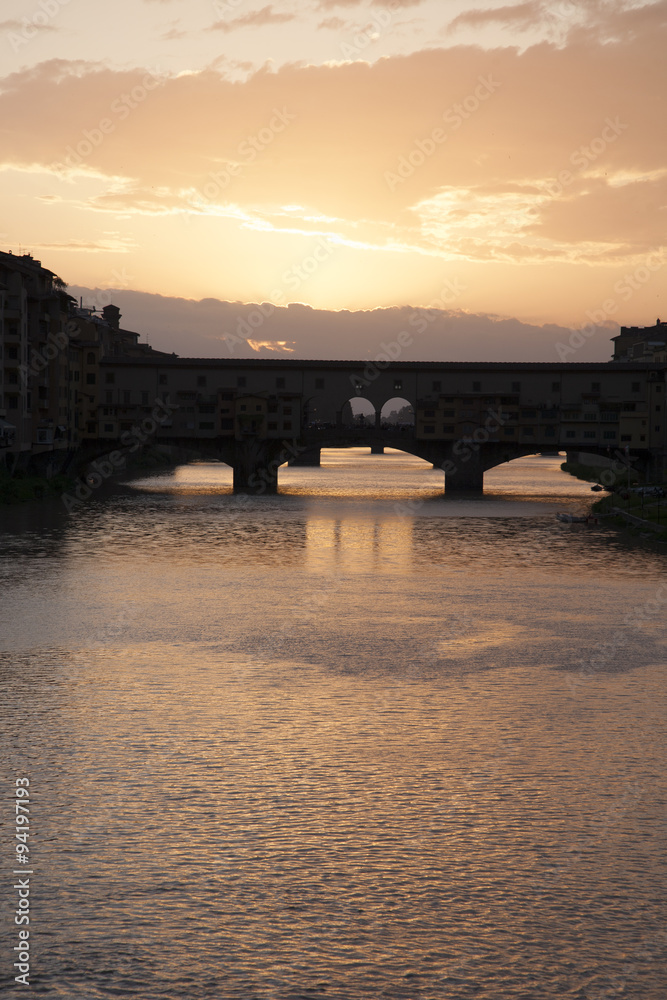 Fototapeta premium Ponte Vecchio Bridge, Florence