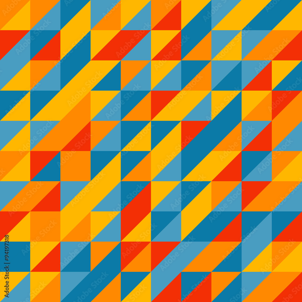 Colorful trianglulation pattern Colorful trianglulation pattern