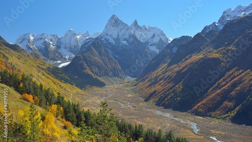Valley in Caucasus
