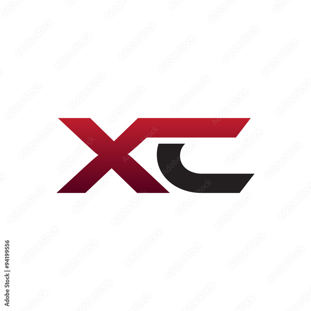 Modern Initial Logo XC Modern Initial Logo XC