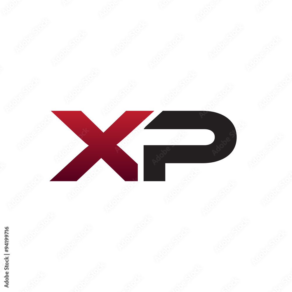 Obraz premium Modern Initial Logo XP