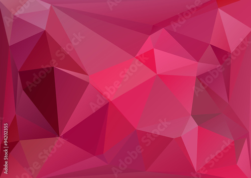 pink polygonal background