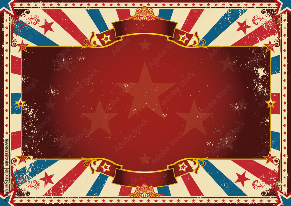 Vintage grunge horizontal background