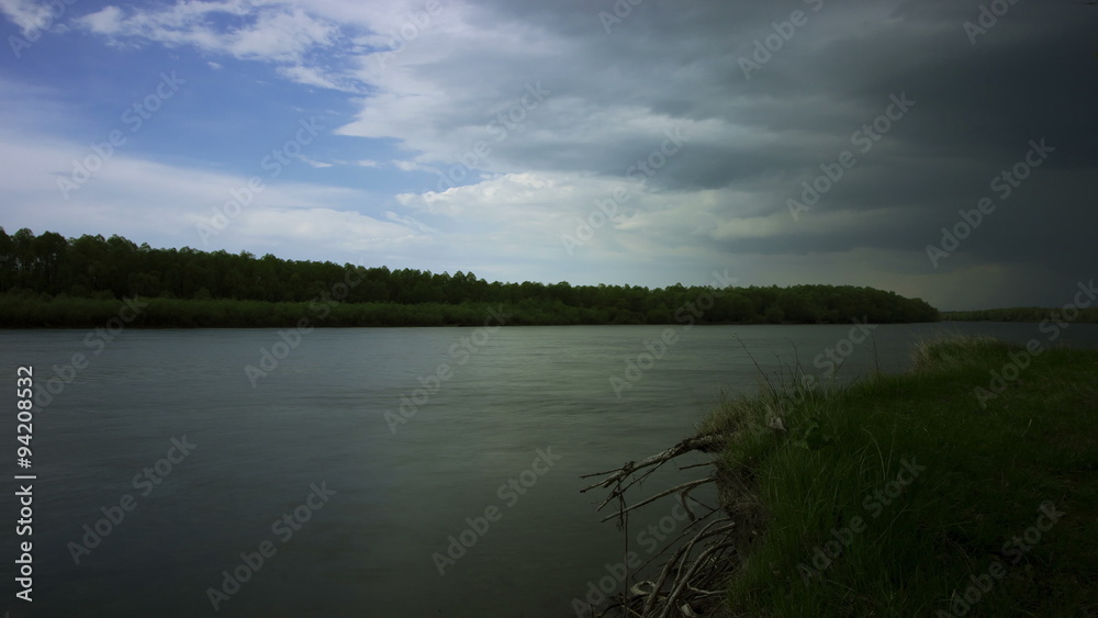 Landscape with river and clouds. Time lapse. 4K ( 4096x2304) time lapse without birds, RAW output
Landscape with river and clouds. Time lapse. 4K ( 4096x2304) time lapse without birds, RAW output