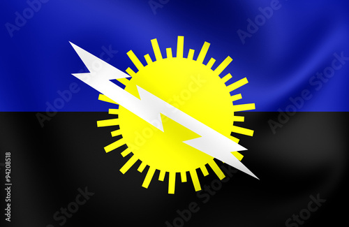 Flag of Zulia State, Venezuela. photo