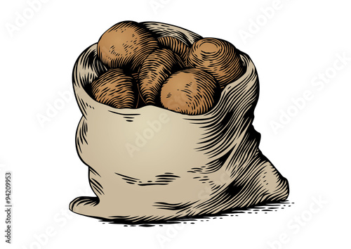Sack of potatoes