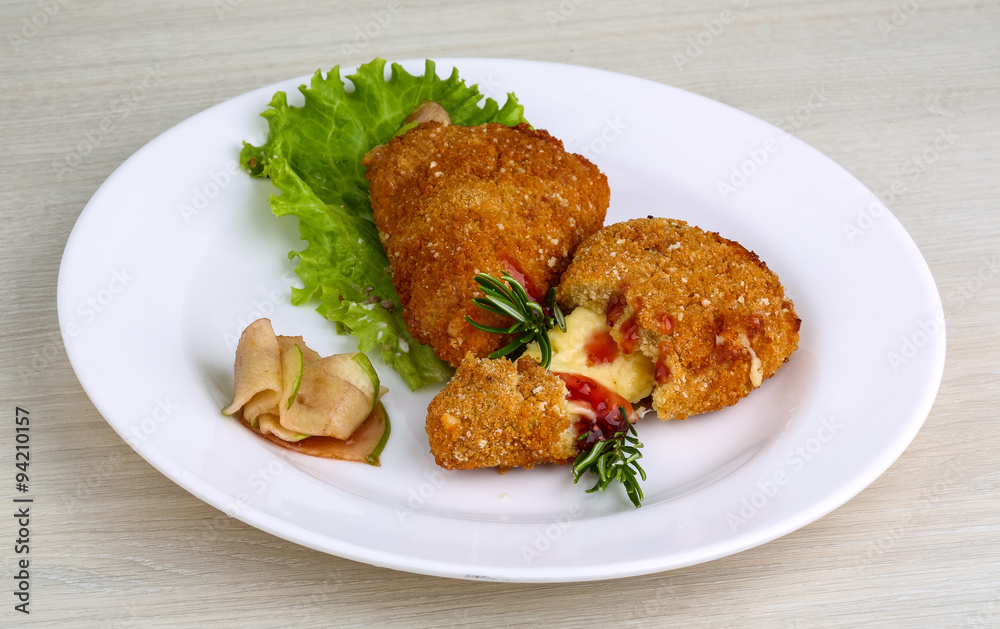 Fried cheese Fried cheese