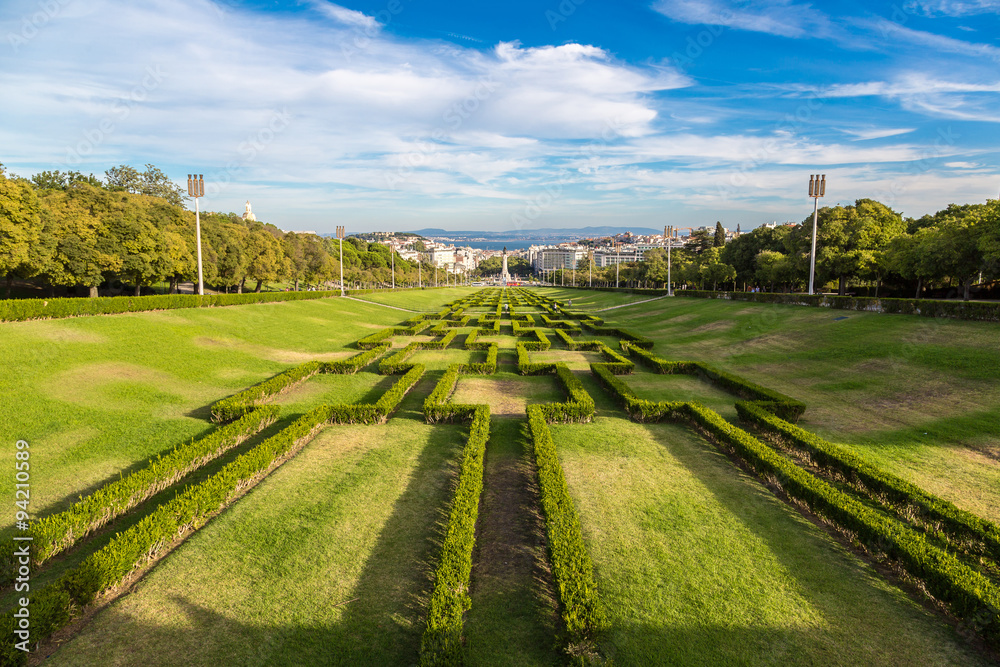 Eduardo VII park   in Lisbon