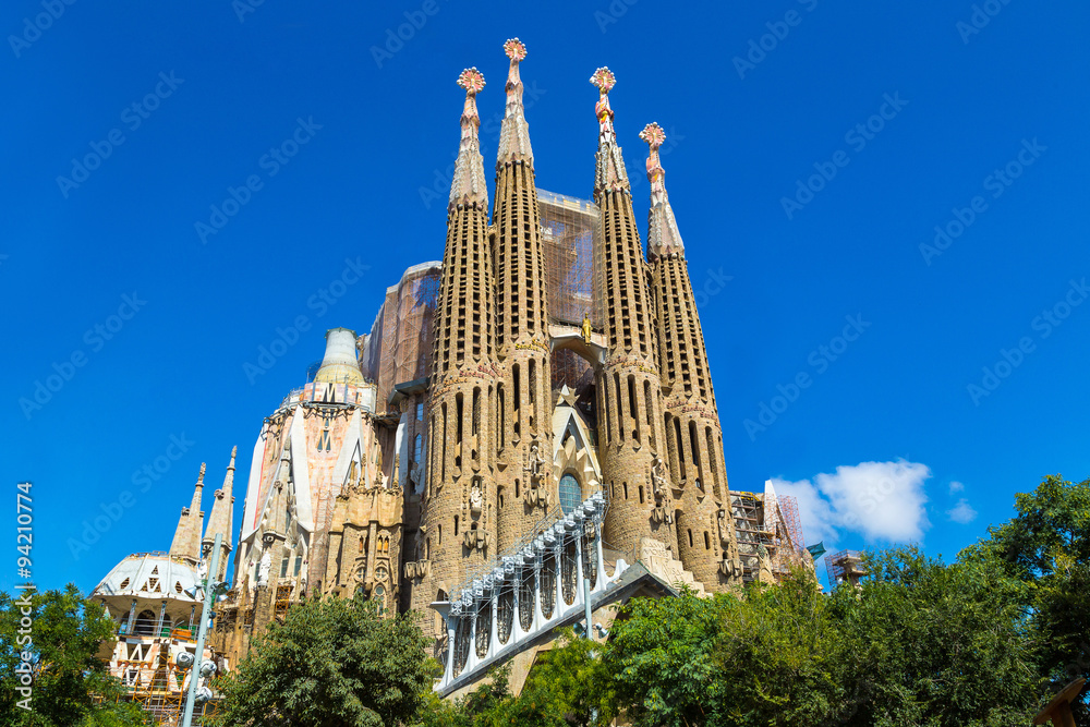 Fototapeta premium Sagrada Familia in Barcelona