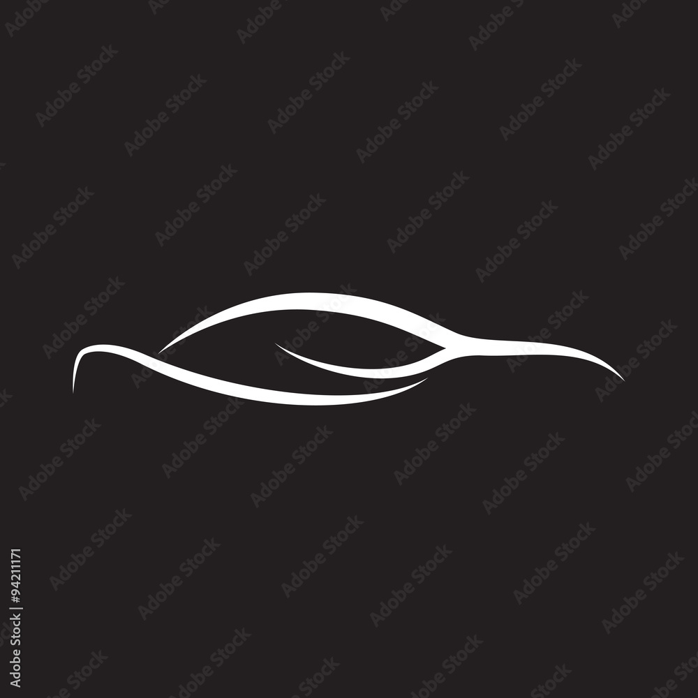 car abstract logo icon car abstract logo icon